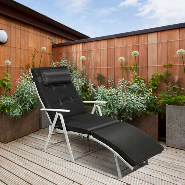 Latitude Run® Amrom 70'' Long Reclining Chaise Lounge Set with Cushions